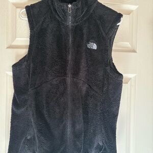 The North Face Black Fleece Womens Vest, Size Large